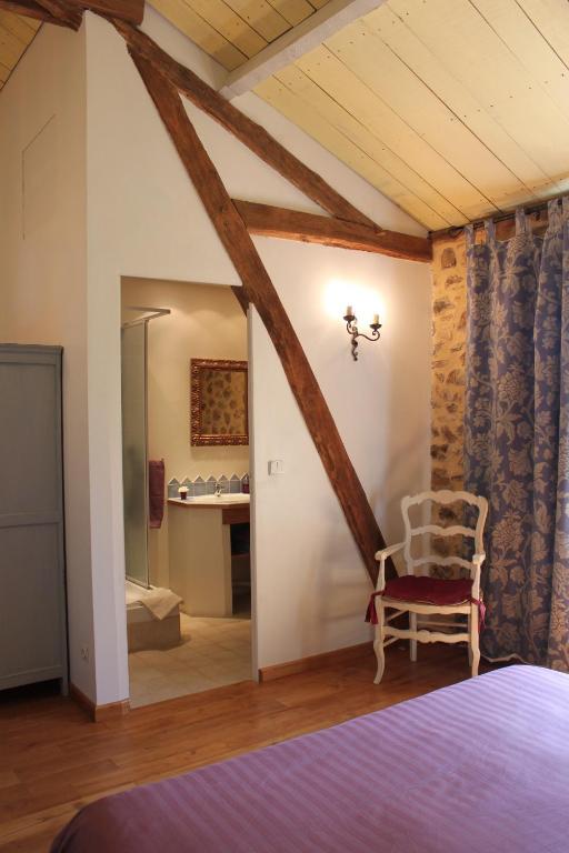 Chambres D'Hotes Leone Haute Saint-Avit-Rivière Zimmer foto